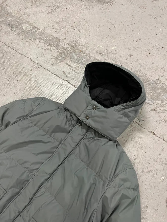 AW2009 Prada Grey Linea Rossa Puffer Jacket LKwVdAW 6