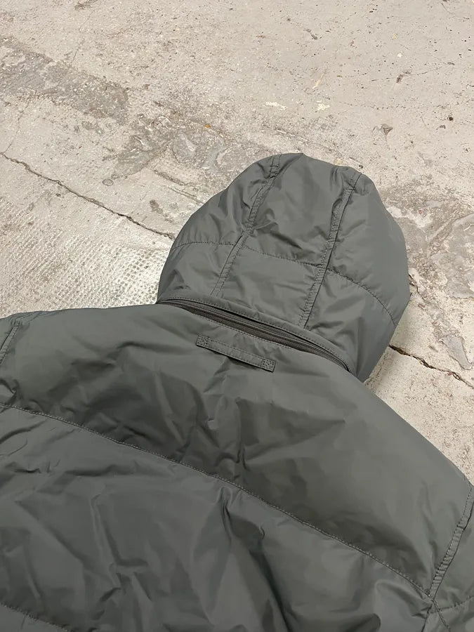 AW2009 Prada Grey Linea Rossa Puffer Jacket LKwVdAW 9