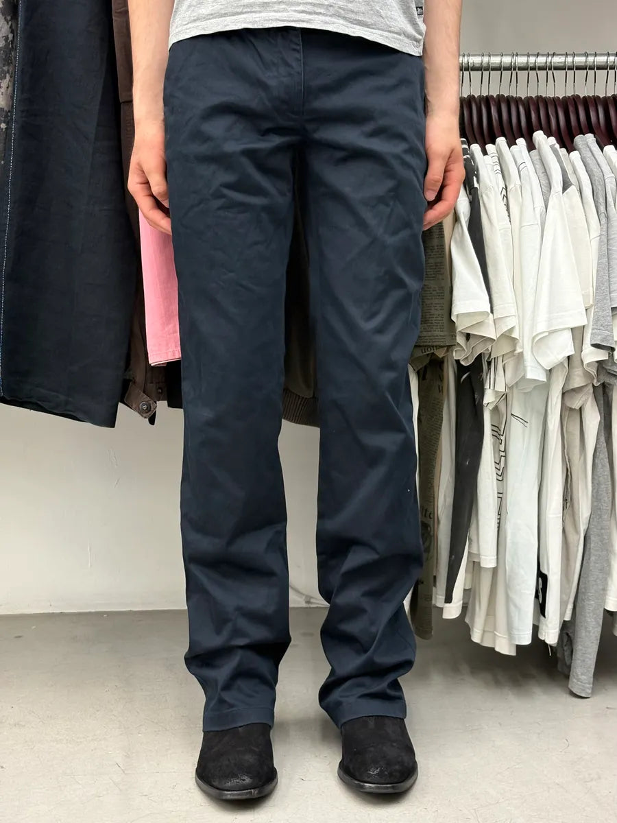 AW2009 Prada Navy Classy Signature Pants xiPmVjz 1