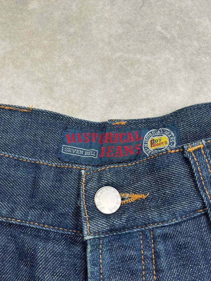 AW2009 Prada Navy Slim Denim Jeans WMTmNgv 9