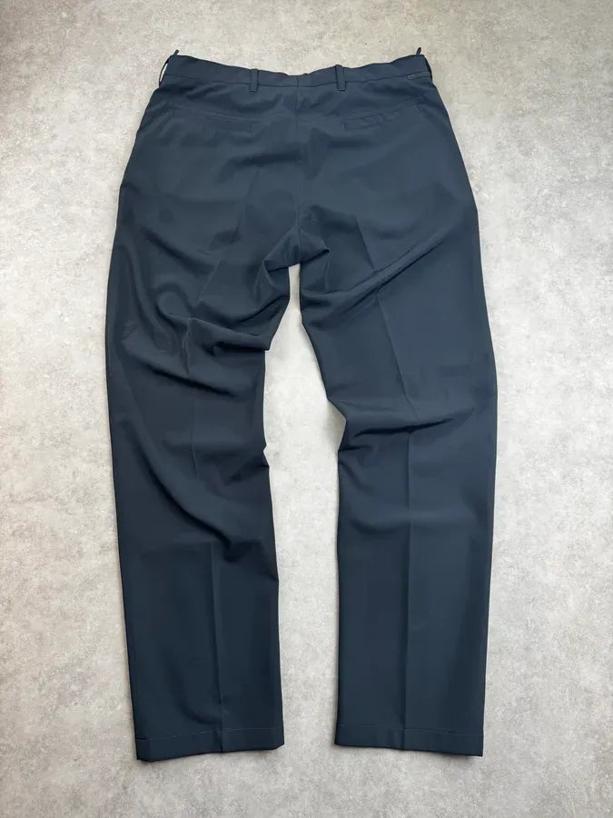 AW2009 Prada Navy Tailored Nylon Pants wVSQjyx 1