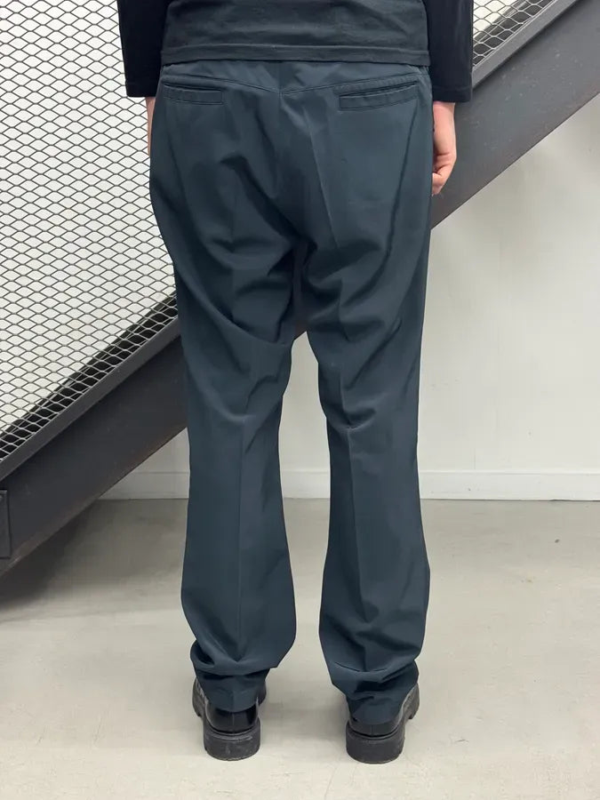 AW2009 Prada Navy Tailored Nylon Pants wVSQjyx 4
