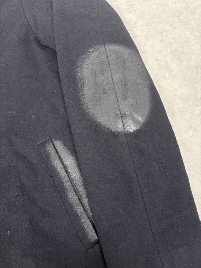 AW2009 Prada Navy Wool Long Coat ChClvuH 4