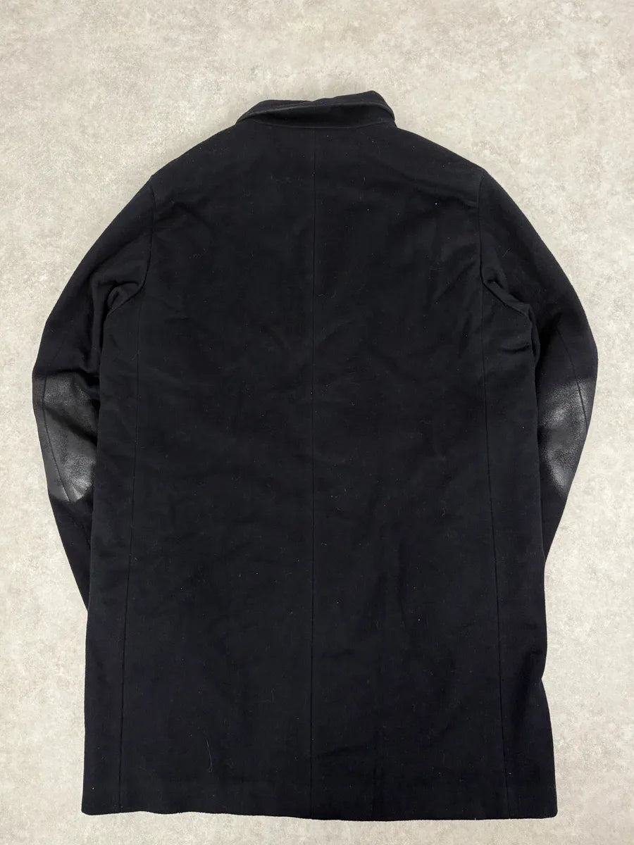 AW2009 Prada Navy Wool Long Coat ChClvuH 5