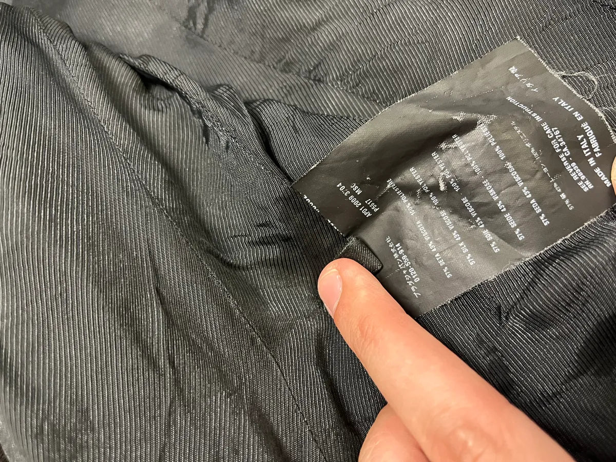 AW2009 Prada Velvet Flowers Buttoned Blazer Jacket VSoGGqd 9