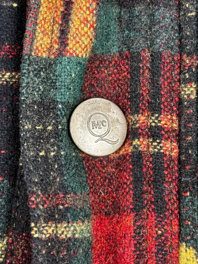 AW2010 Alexander McQueen Green & Tartan Hybrid Jacket CDpyzvm 8