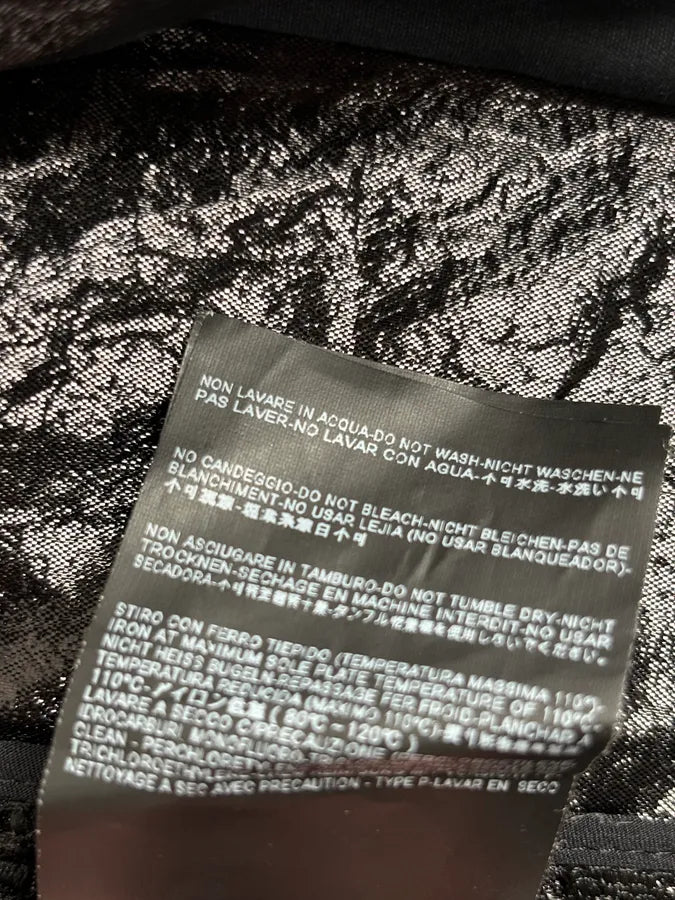 AW2010 Balenciaga Black Embroidered Vest lQwSBdF 10