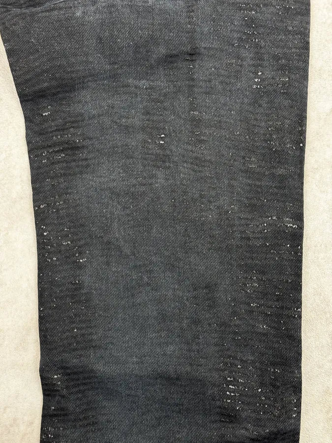 AW2010 Cavalli Black Striped Glitter Signature Denim Jeans XvJifDw 8