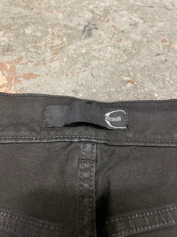 AW2010 Cavalli Rainy Obscure Velvet Jeans (XS/S) ipqeVBA 6