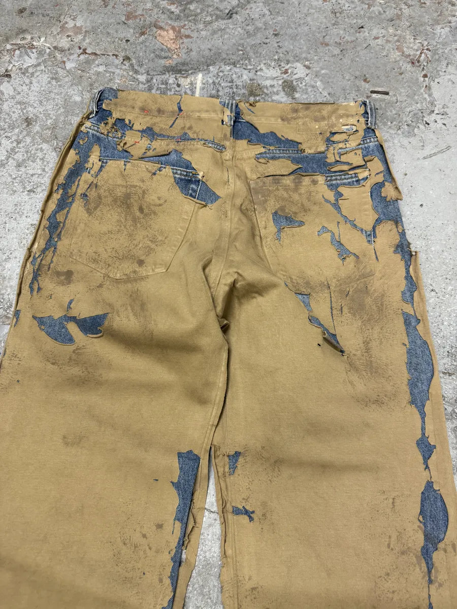 AW2010 Diesel Blue Beige Relief Contemporary Jeans zIJToMS 9