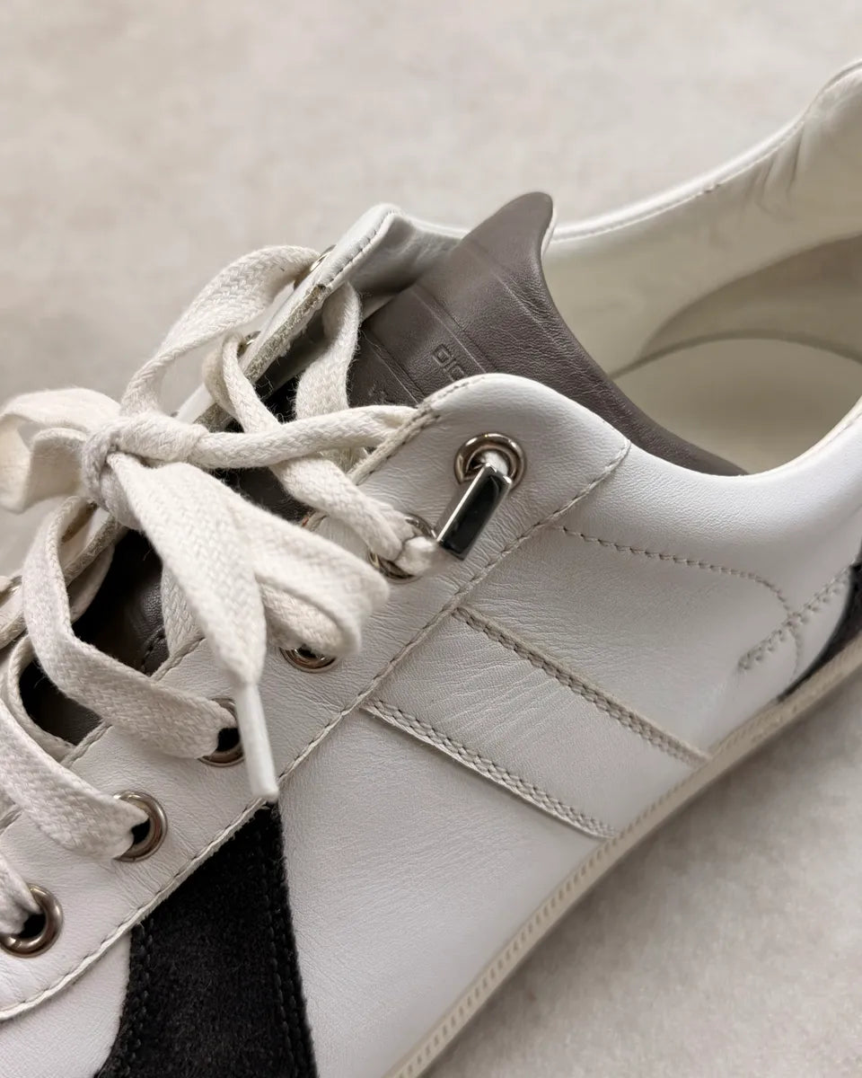 AW2010 Dior White Leather Low Army Sneakers by Kris Van Assche miOGasq 10