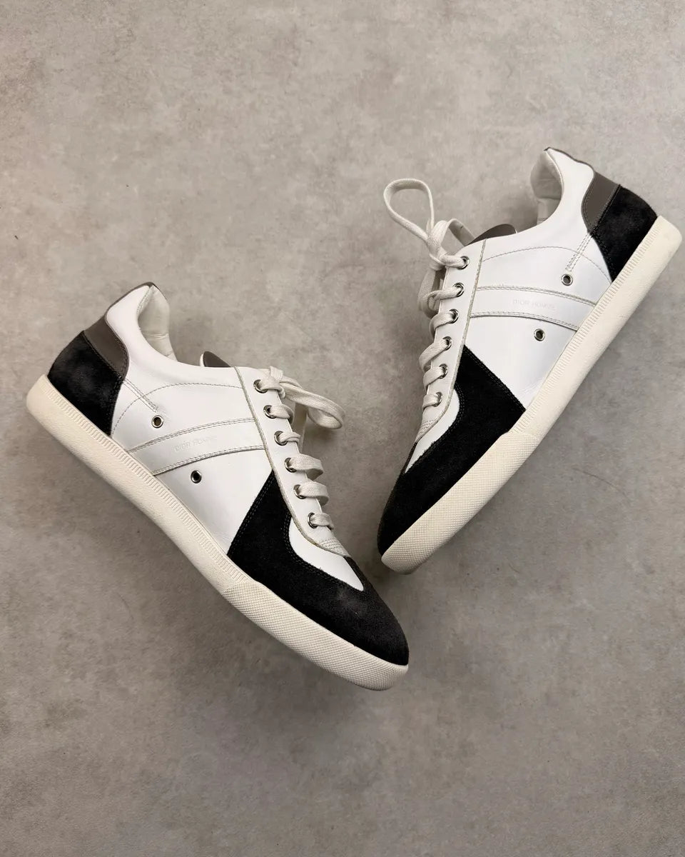 AW2010 Dior White Leather Low Army Sneakers by Kris Van Assche miOGasq 2
