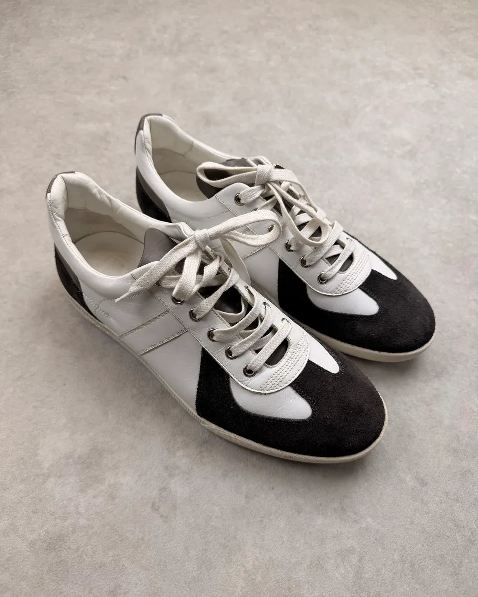 AW2010 Dior White Leather Low Army Sneakers by Kris Van Assche miOGasq 6