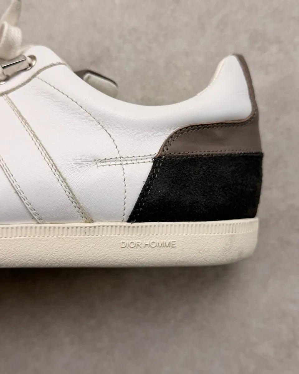 AW2010 Dior White Leather Low Army Sneakers by Kris Van Assche miOGasq 9