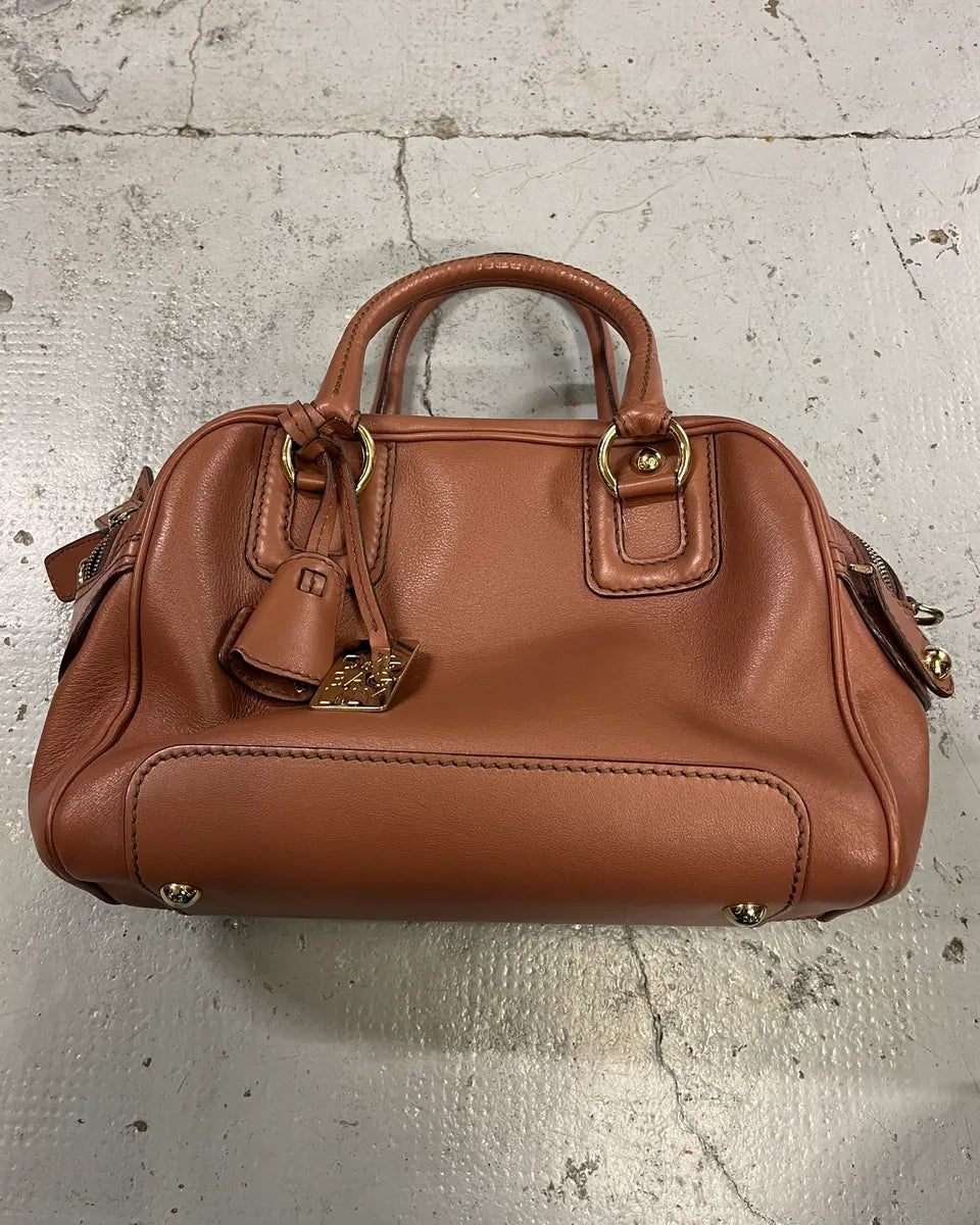 AW2010 Dolce & Gabbana Brown Leather Multi-Zip Lily Bag KJfuDjz 3