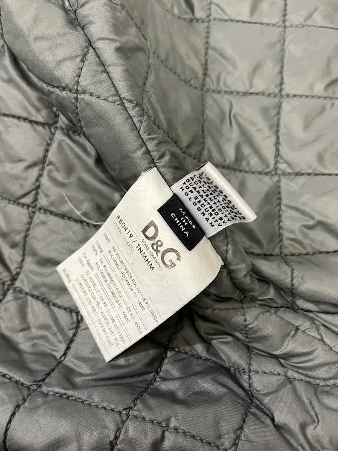 AW2010 Dolce & Gabbana Futuristic Astro Grey Puffer Jacket cNZCTqK 12