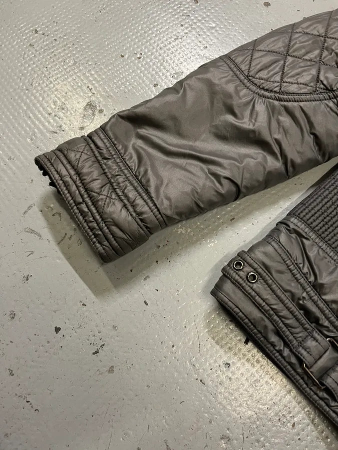 AW2010 Dolce & Gabbana Futuristic Astro Grey Puffer Jacket cNZCTqK 5