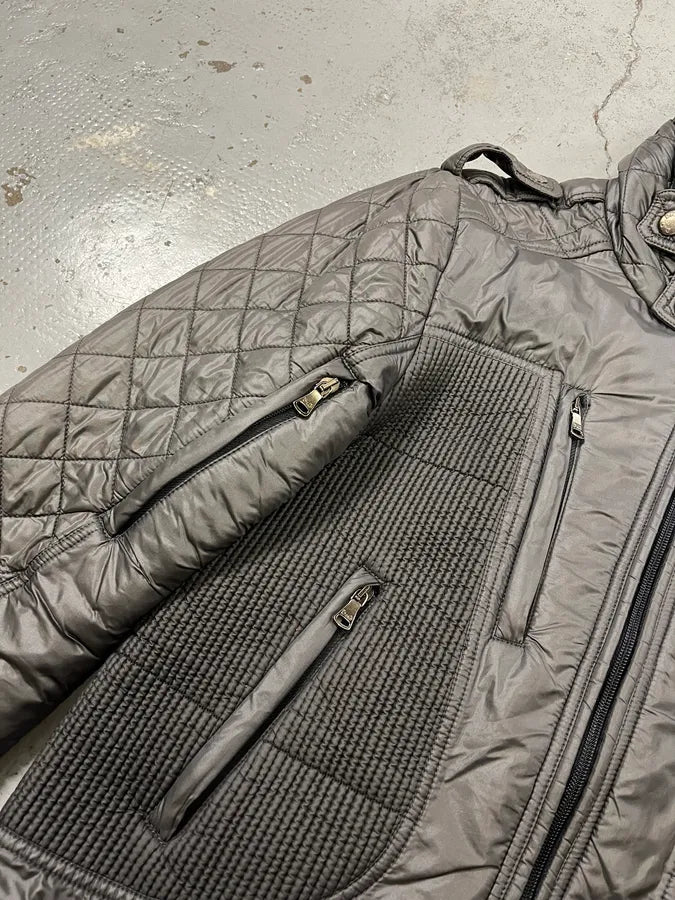 AW2010 Dolce & Gabbana Futuristic Astro Grey Puffer Jacket cNZCTqK 6