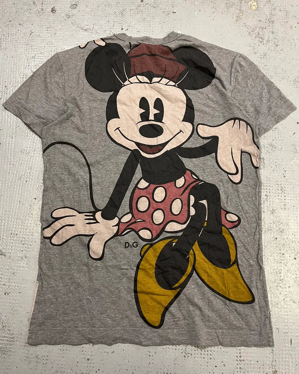 AW2010 Dolce & Gabbana Grey Mickey Comics T-Shirt jfQcKix 6