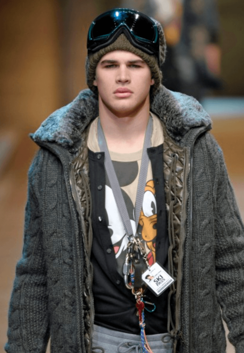 AW2010 Dolce & Gabbana Grey Wool Quilted Hood Cardigan Jacket yEMutoO 2
