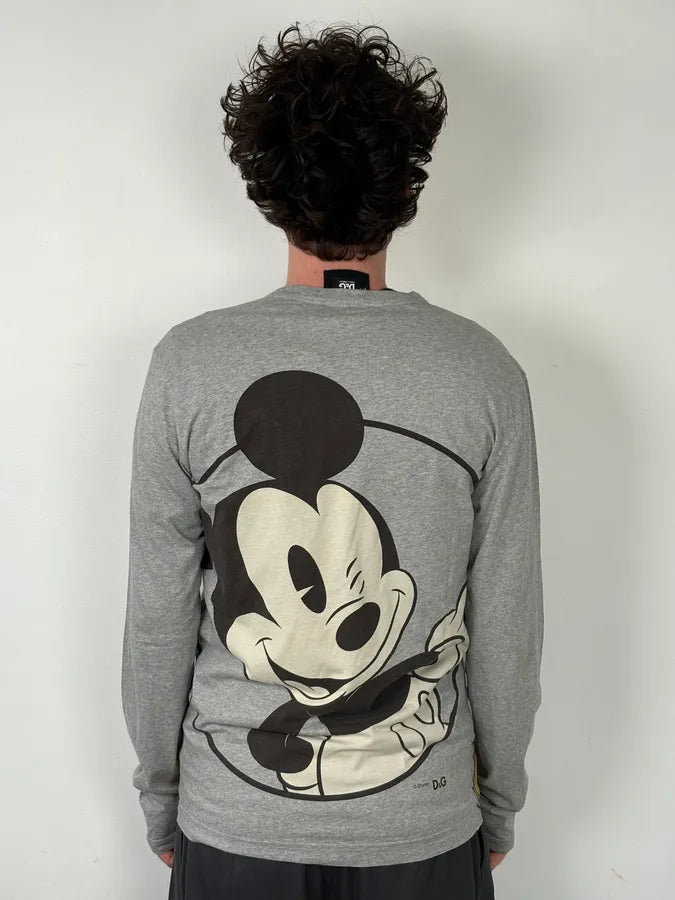 AW2010 Dolce & Gabbana Mickey & Pluto Grey Longsleeves ljMPzOS 3