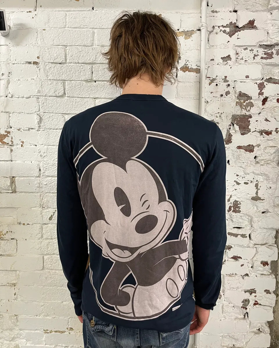 AW2010 Dolce & Gabbana Mickey & Pluto Grey Longsleeves SdXjmJA 3