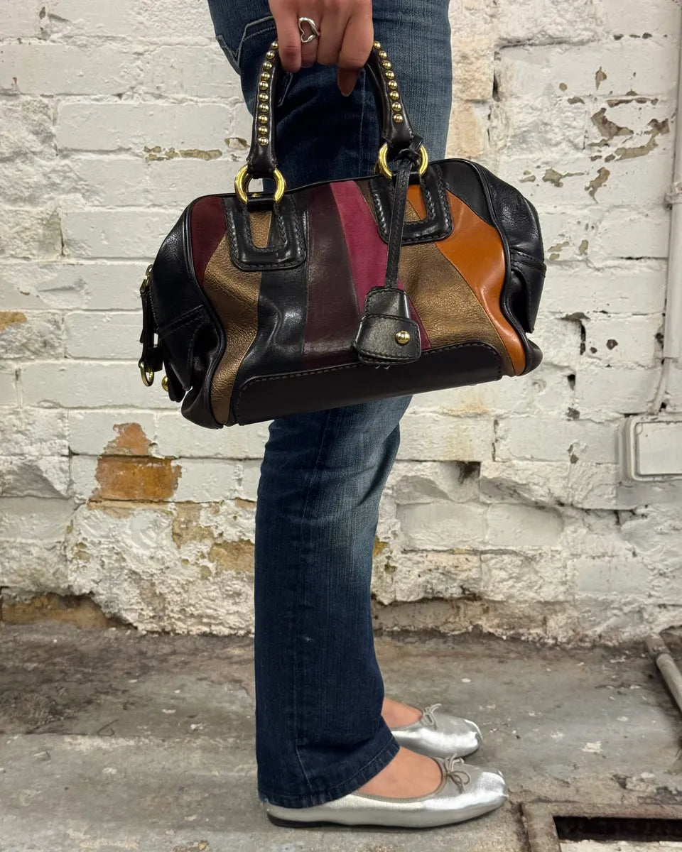 AW2010 Dolce & Gabbana Multicolor Leather Lily Bag  njqZNVZ 2
