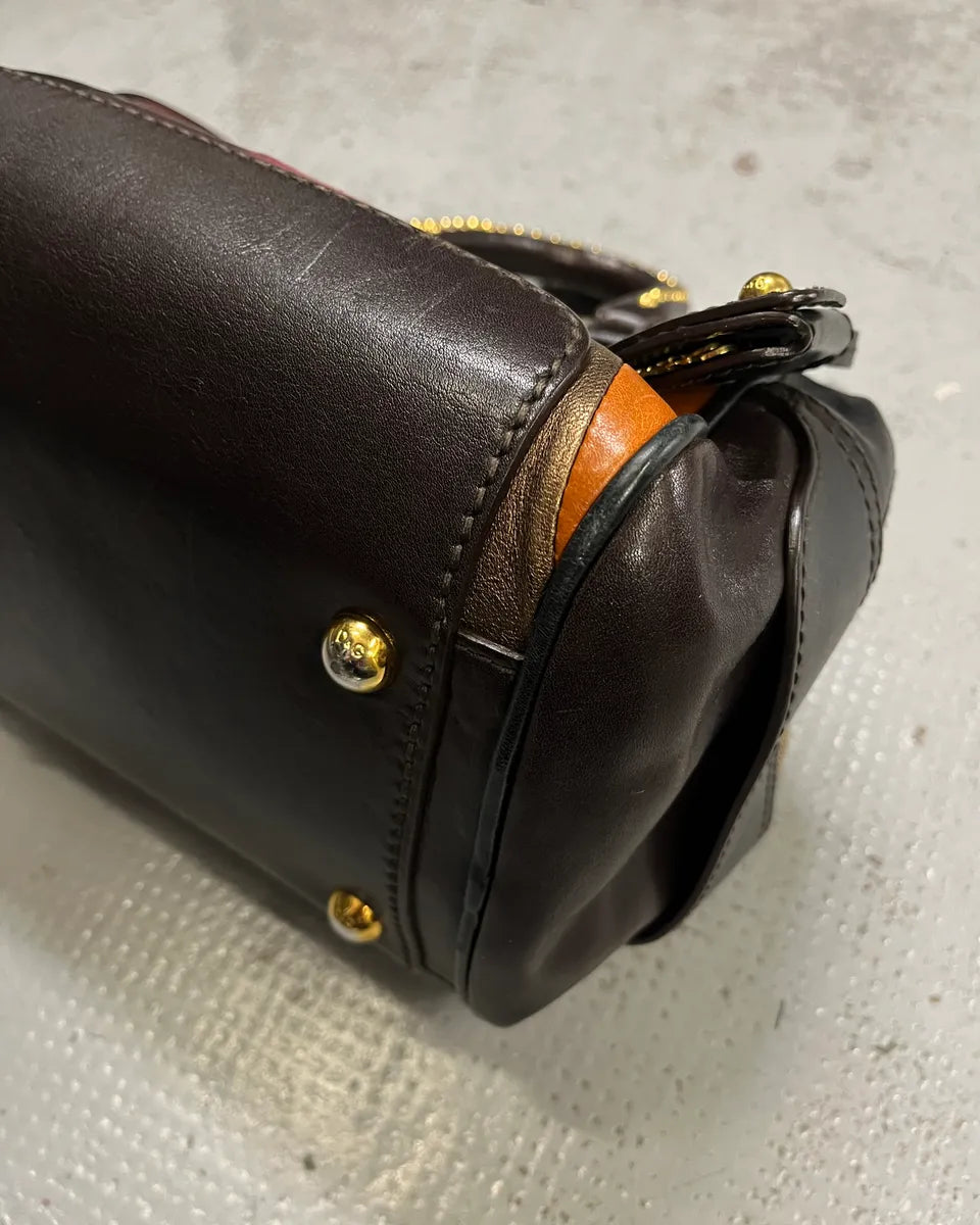 AW2010 Dolce & Gabbana Multicolor Leather Lily Bag  njqZNVZ 6