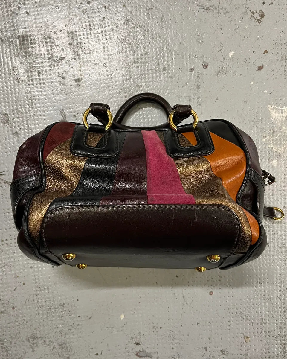 AW2010 Dolce & Gabbana Multicolor Leather Lily Bag  njqZNVZ 8