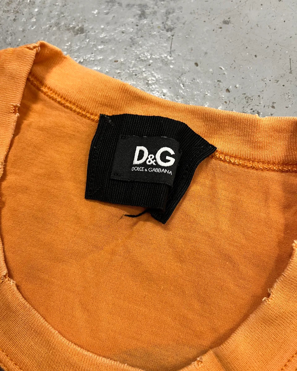 AW2010 Dolce & Gabbana Orange Mikey Disney T-Shirt UzcELva 8