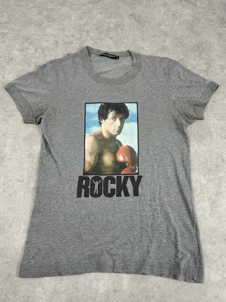 AW2010 Dolce & Gabbana Rocky Grey T-Shirt YpOERnc 0