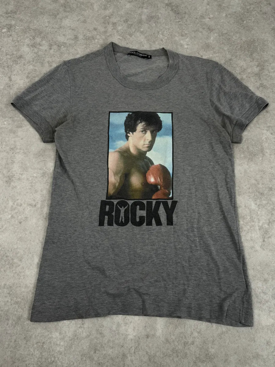 AW2010 Dolce & Gabbana Rocky Grey T-Shirt YpOERnc 3