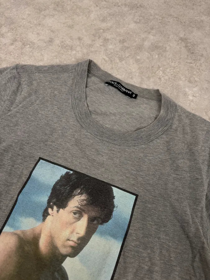 AW2010 Dolce & Gabbana Rocky Grey T-Shirt YpOERnc 4