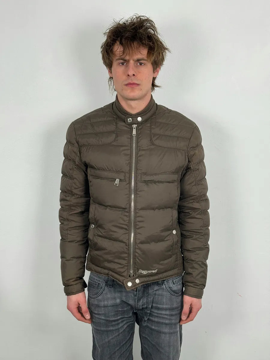 AW2010 Dsquared2 Brown Biker Puffer Jacket yvNPrMr 1