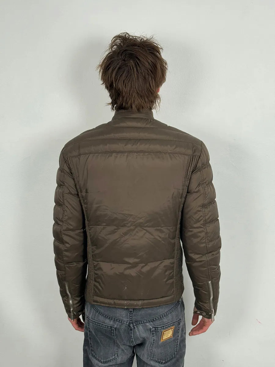 AW2010 Dsquared2 Brown Biker Puffer Jacket yvNPrMr 2