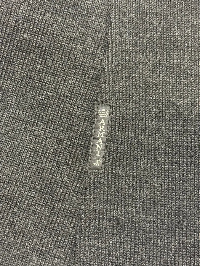 2000s Armani Grey Wool Caban Jacket SRrjAav 8