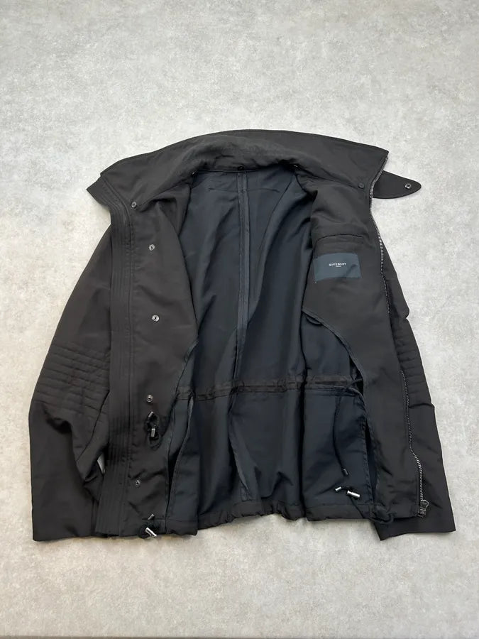 AW2010 Givenchy Black Nylon Multi-Pocket Jacket by Riccardo Tisci RjcqOzj 8