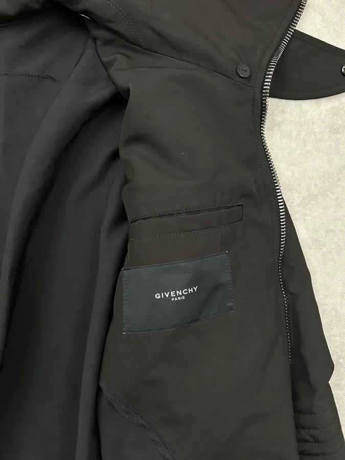 AW2010 Givenchy Black Nylon Multi-Pocket Jacket by Riccardo Tisci RjcqOzj 9