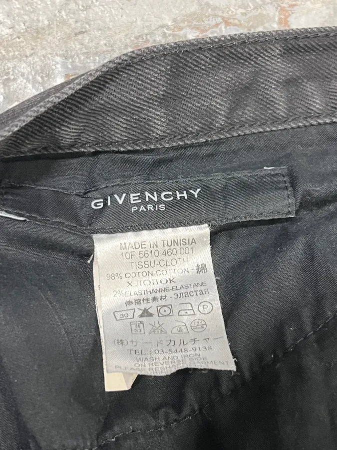 AW2010 Givenchy Black Slim Denim Jeans JSZGPrg 8
