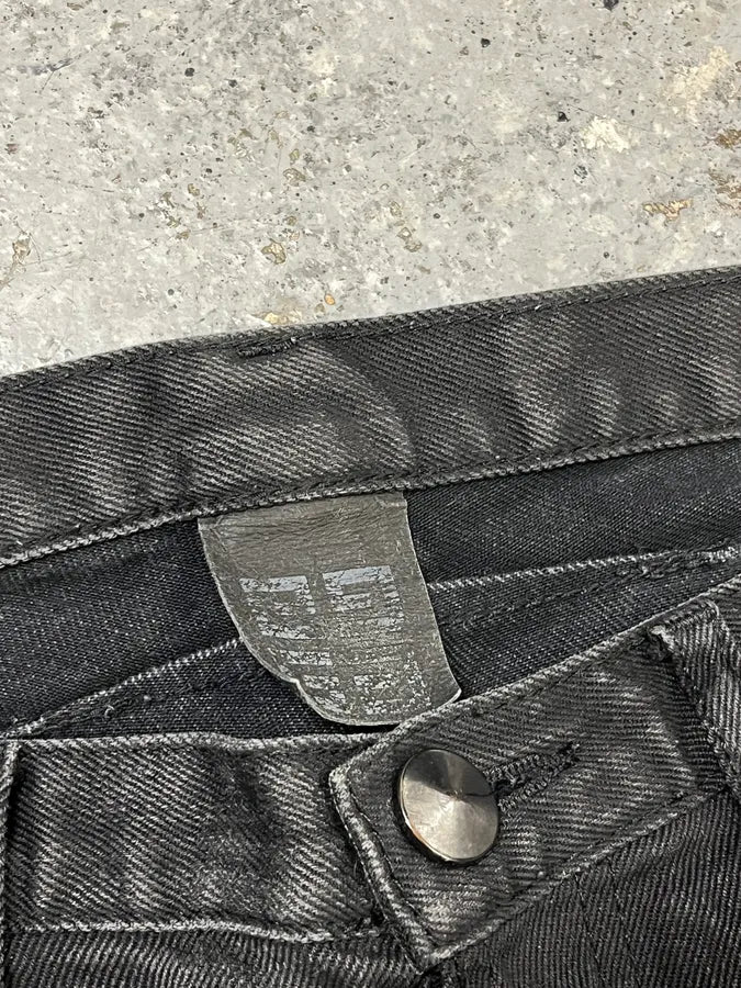 AW2010 Givenchy Black Slim Denim Jeans JSZGPrg 9