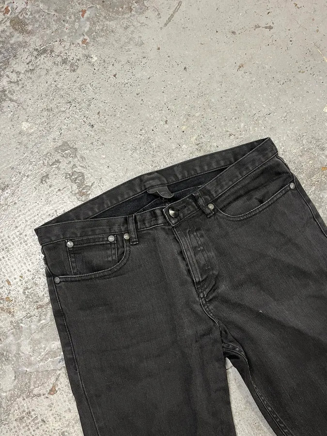 AW2010 Givenchy Black Slim Denim Jeans JSZGPrg 4