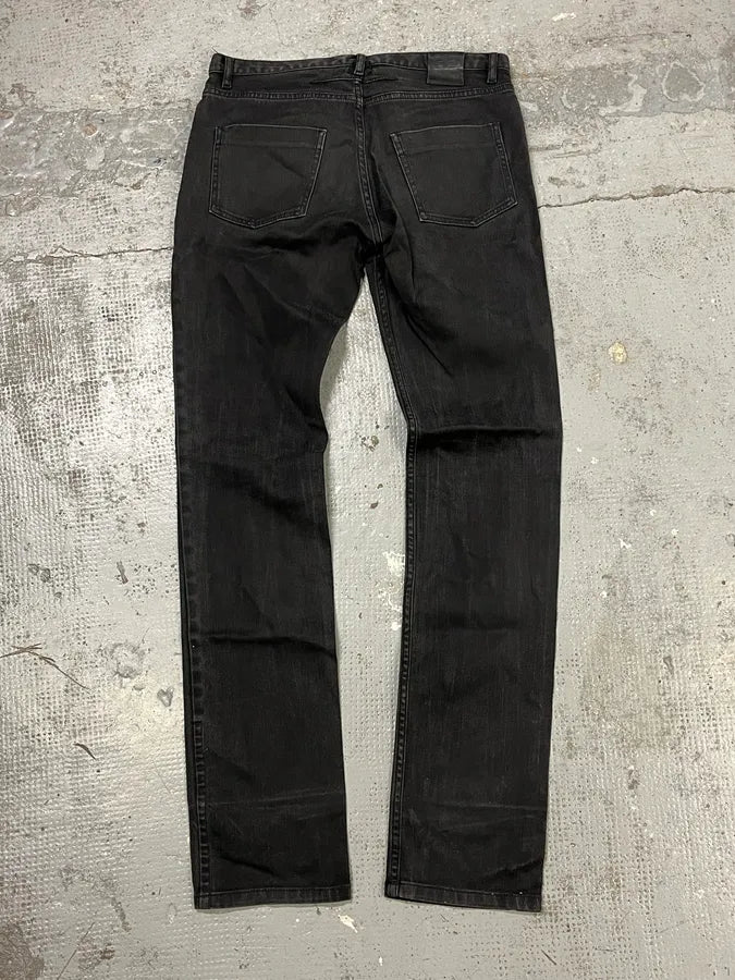 AW2010 Givenchy Black Slim Denim Jeans JSZGPrg 5