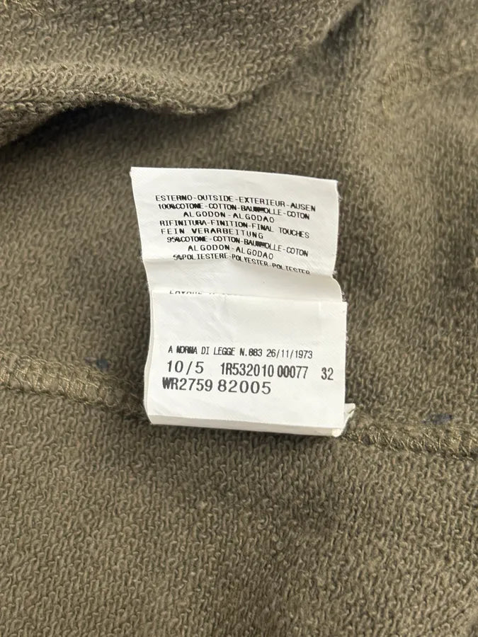 AW2010 John Galliano Olive Green Newspapers Magazine Zip-up Hoodie yJISDAM 10