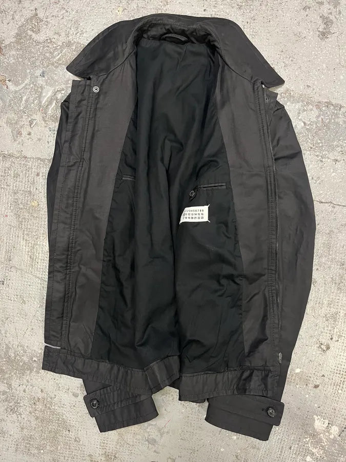 AW2010 Maison Margiela Black Light Jacket (M) qUeyzzt 5