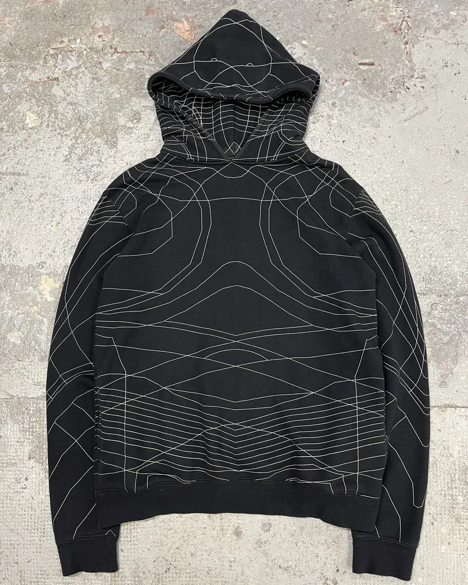 AW2010 Phenomenon Phantom Structural Black Graphic Sweater (M/L) vxRZoIP 0