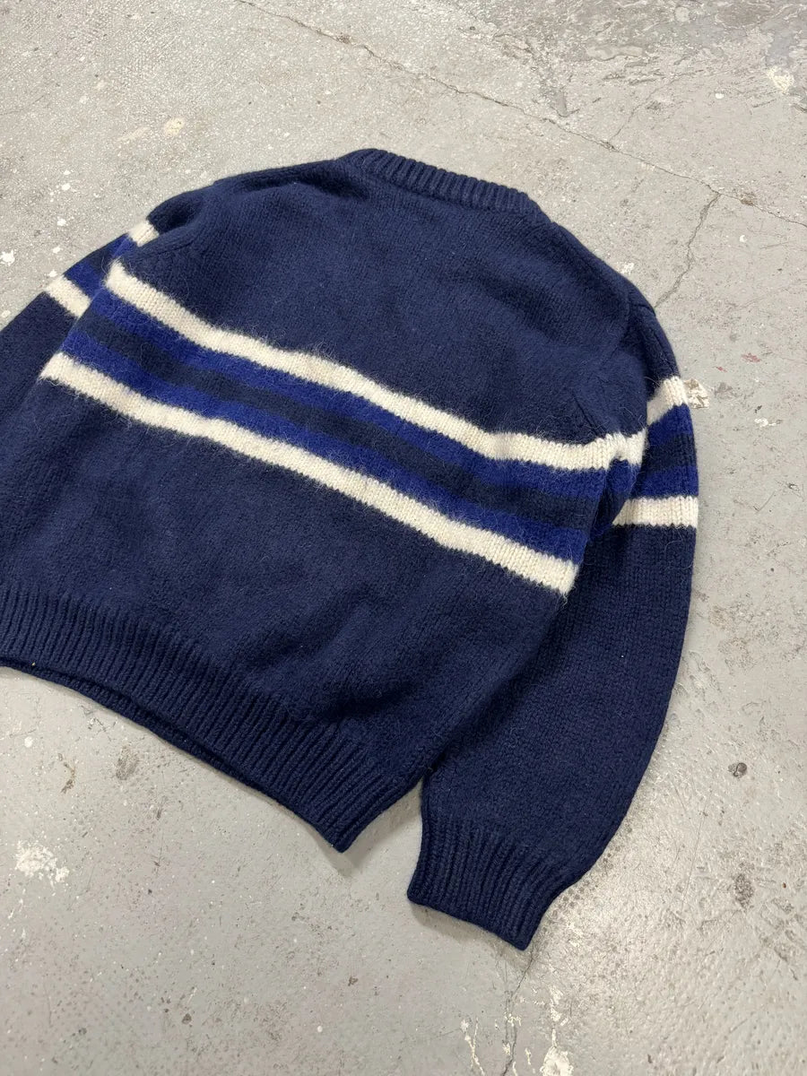 AW2010 Prada Alpaga Blue Marine Sweater (S/M) 1