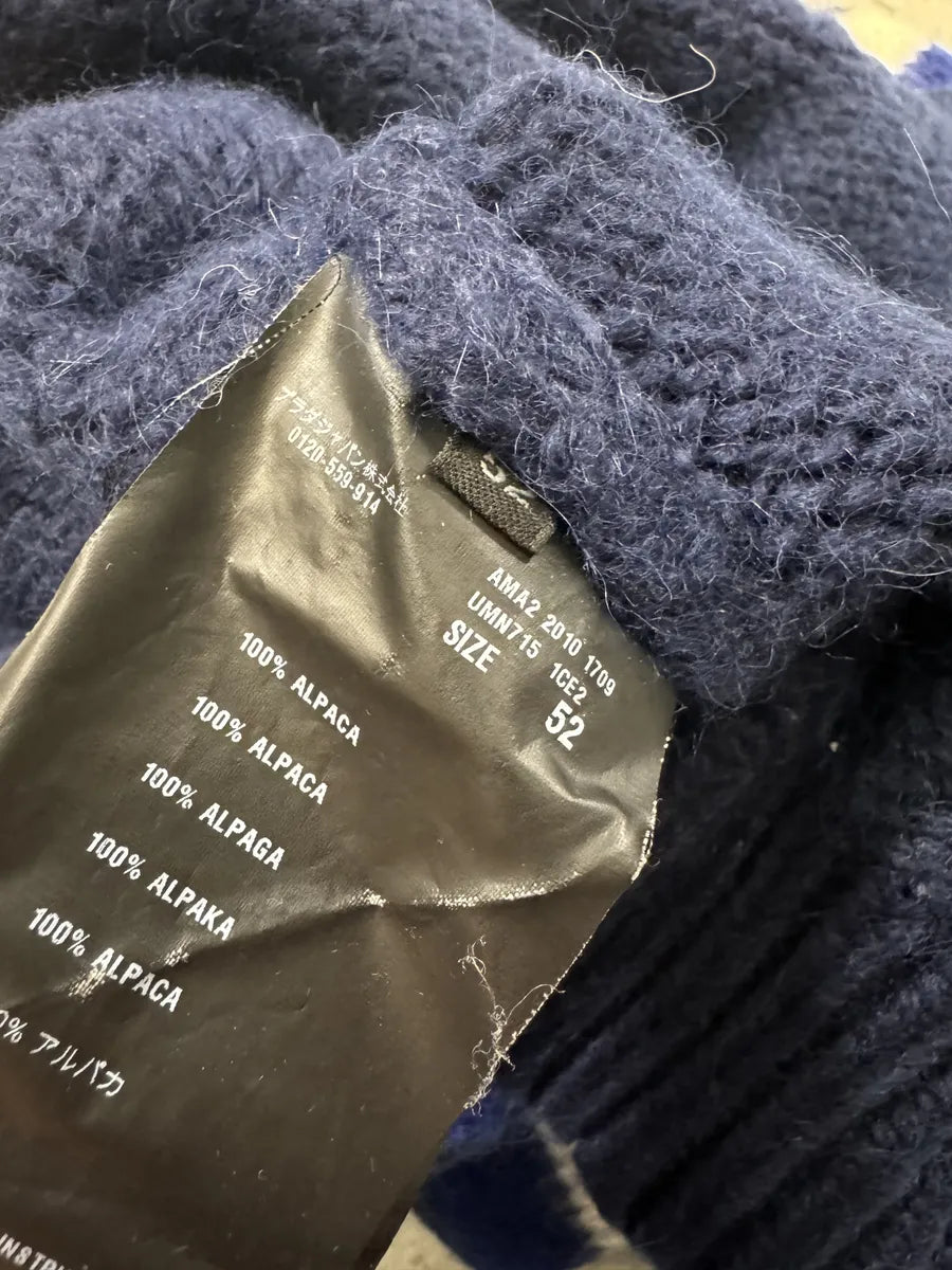 AW2010 Prada Alpaga Blue Marine Sweater (S/M) 6
