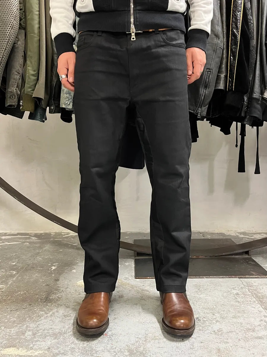 AW2010 Prada Black Comics Slim Denim Jeans GQtBEot 2