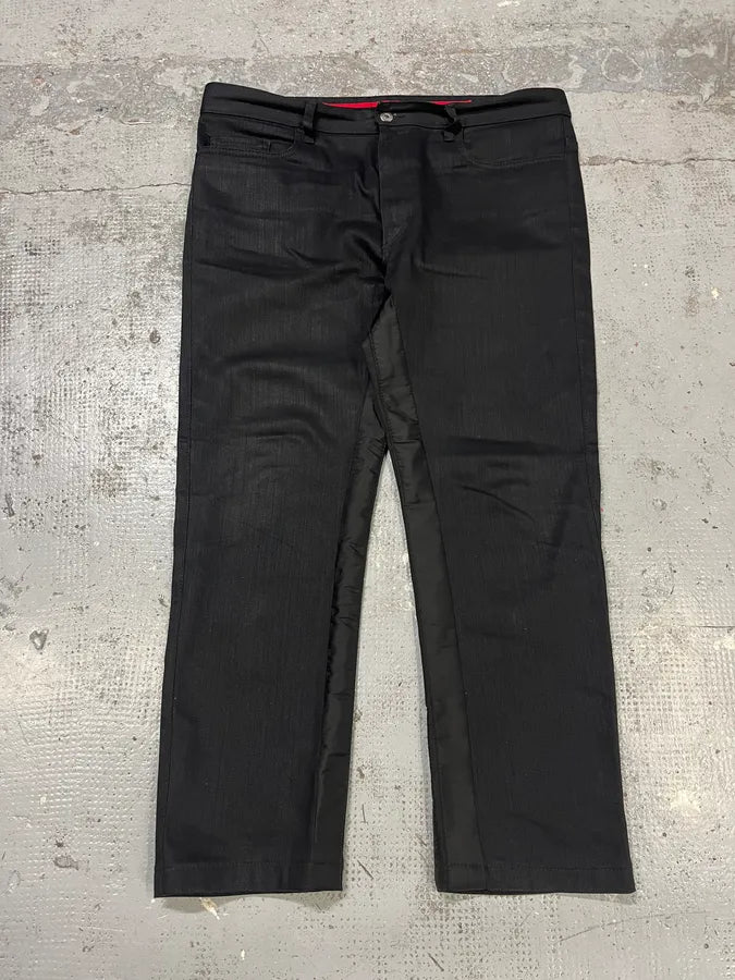 AW2010 Prada Black Comics Slim Denim Jeans GQtBEot 5