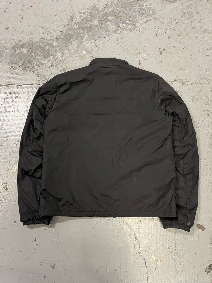 AW2010 Prada Black Pure Black Bomber Jacket Gcllntw 8